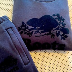 Men’s Roots Sweatshirt and Sweatpants